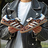 Жіночі кросівки Wales Bonner x Adidas Samba Pony Leopard, фото 3