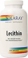 Лецитин из сои Lecithin Solaray 1000 мг 250 капсул ET, код: 7289478