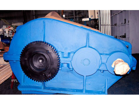 Редуктор РМ-400-40 крановий  циліндричний двоступінчатий, фото 1