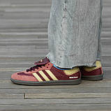 Жіночі кросівки ADIDAS SAMBA NYLON WALES BONNER FOX BROWN, фото 4