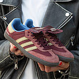 Жіночі кросівки ADIDAS SAMBA NYLON WALES BONNER FOX BROWN, фото 2