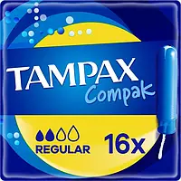 Тампони Tampax Compak Regular з аплікатором (16шт.)