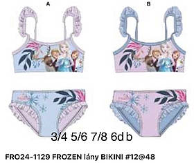 Купальники для дівчат оптом, Disney, 3-8 років,  № FRO24-1129