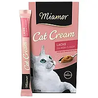Miamor Cat Snack Lachs Cream Ласощі для зміцнення імунної системи у кішок