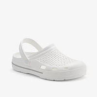 Обувь медицинская Coqui Lindo белый (серая полоска) р. 43, "БЕЛЫЙ ХАЛАТ" 394-366-864