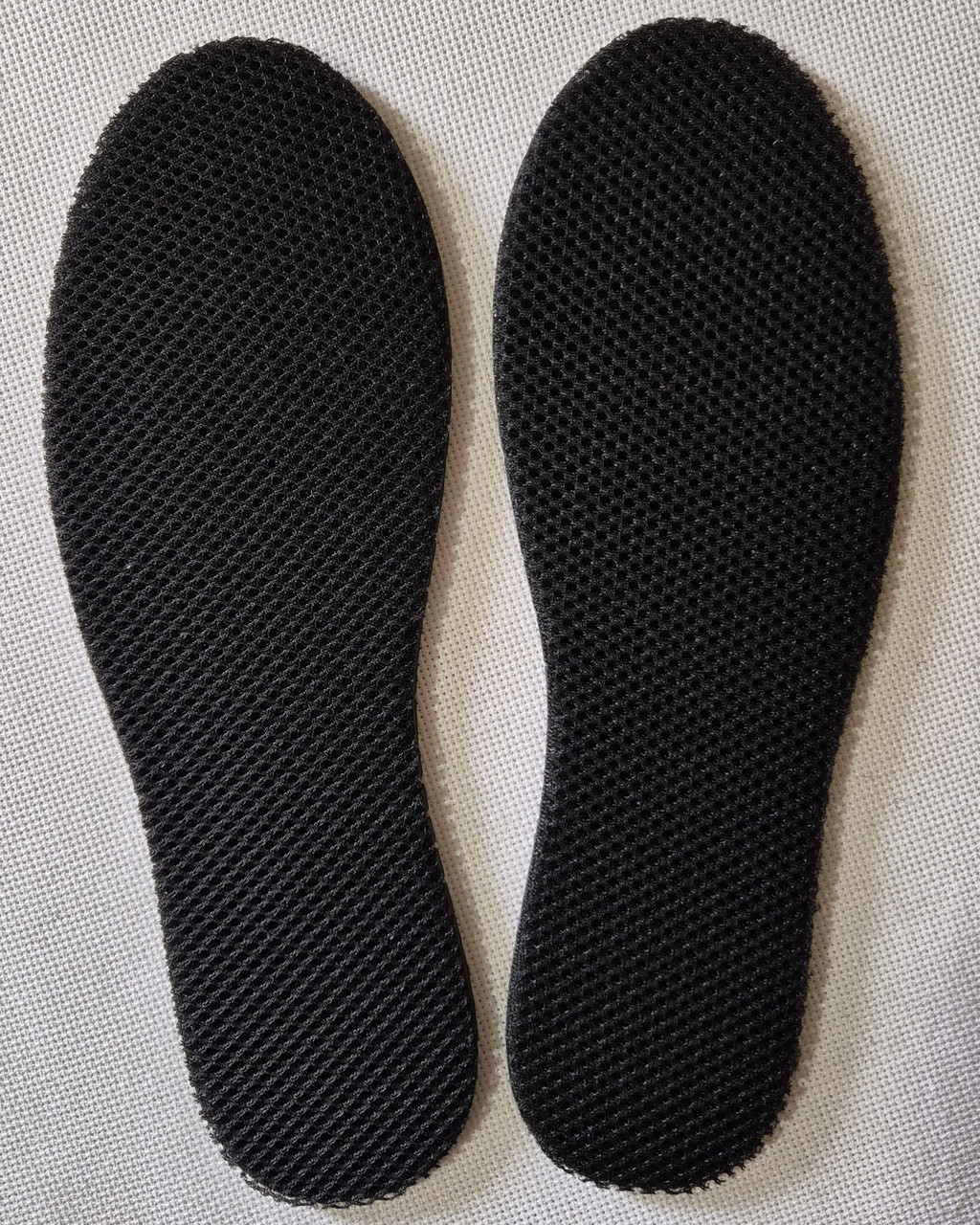 Устілки літні Люкс (Ева+сітка 3D) чорні р36-46 (ціни від кількості)