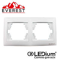 Рамка двойная EVEREST LEDium EF2