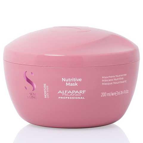 Зволожуюча маска для волосся Nutritive ALFAPARF milano Semi Di Lino Moisture Nutritive Mask 200 мл