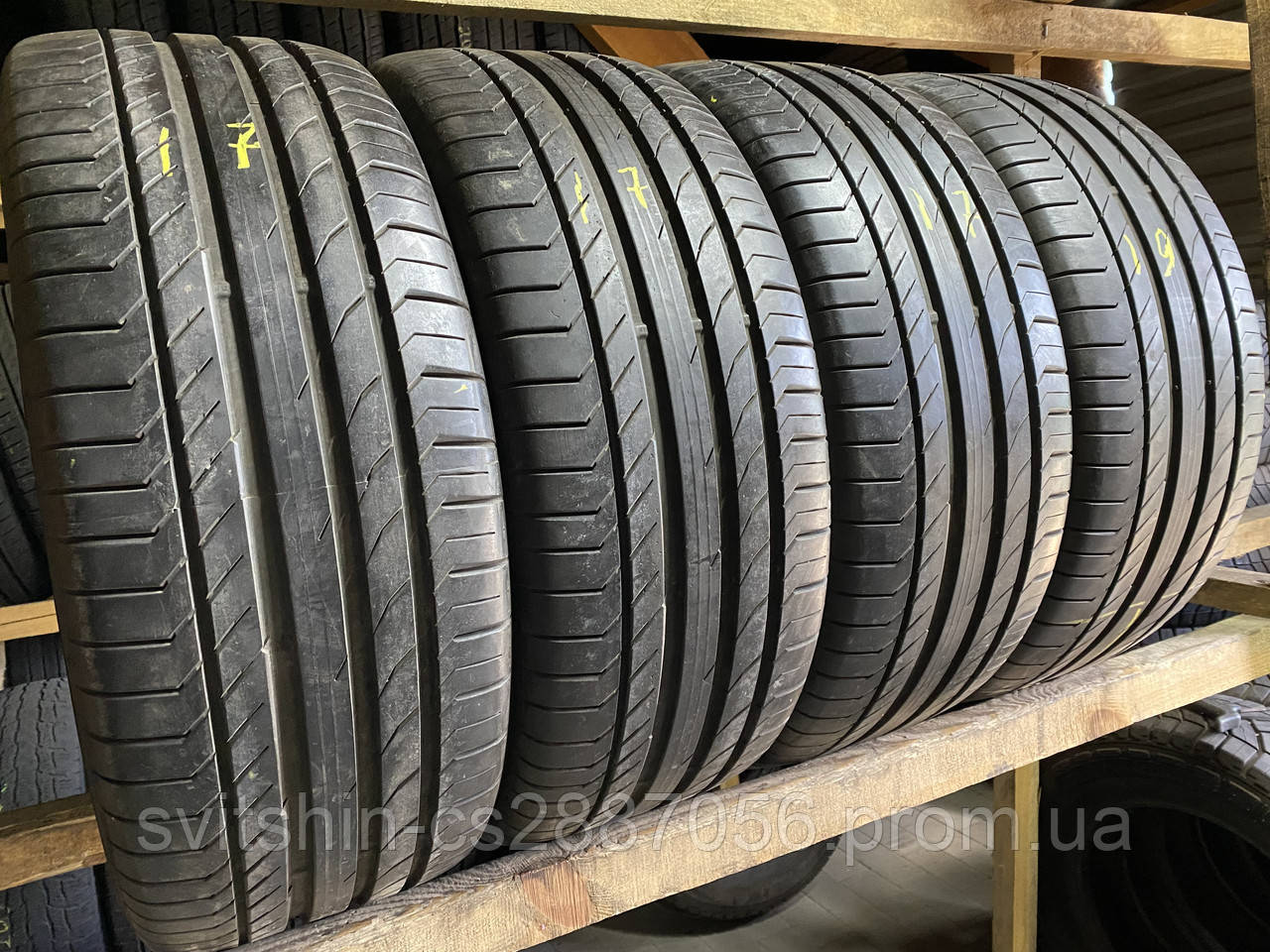 Літній Комплект 255/55R18 Continental ContiSportContact5 6.5-7мм, фото 1