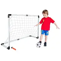 Детские футбольные ворота + мяч + насос Trizand 23459