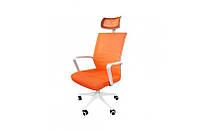 Кресло компьютерное офисное Зум цветные Оранжевый
