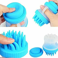 Щетка массажная Cleaning Device The Gentle Dog Washer, силиконовая щетка для мытья животных