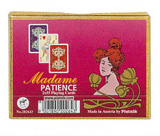 Комплект карток міні "Madame Patience", 2х55 карт (шт)