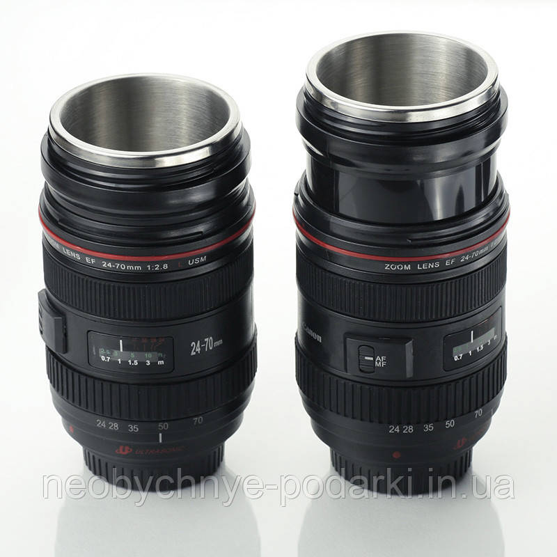 Чашка Canon EF 24-70 mm зі справжнім зумом.
