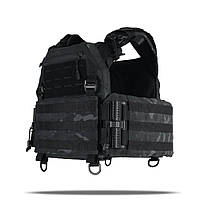 Плитоноска швидкого скидання CEN.2 Cordura1000D NIR чорний мультикам