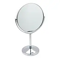 Зеркальце настольное круглое металл (25х16х10 см) (Арт.24976)