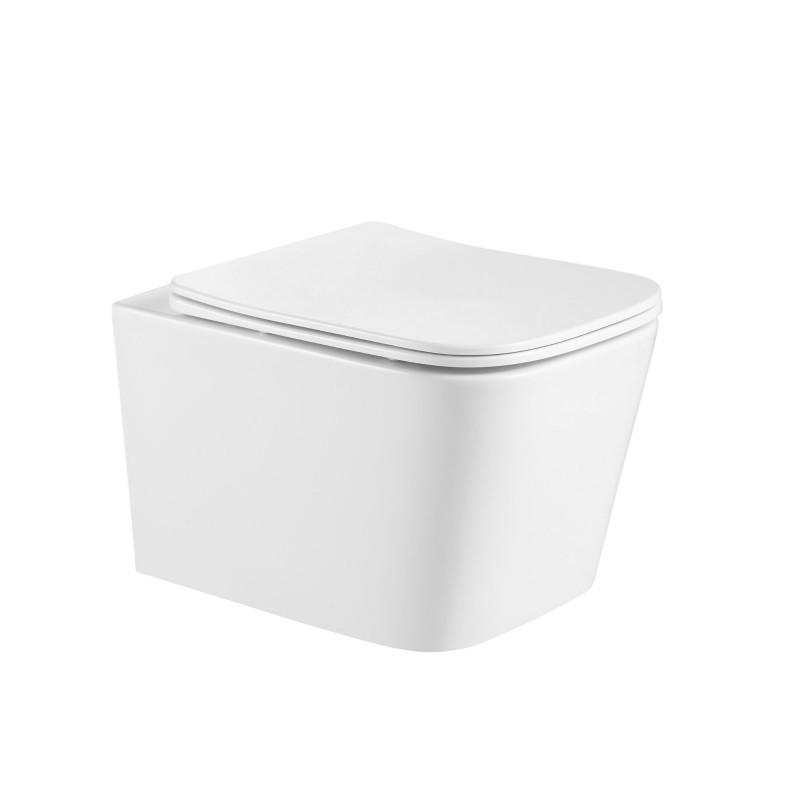 Унітаз Qtap Crow QT05335171W із сидінням Soft-close 49 см