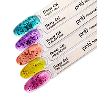 Flower Gel PNB – моделюючий гель з сухоцвітами / 5 мл