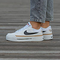 Жіночі кросівки Nike Court Legacy Lift White