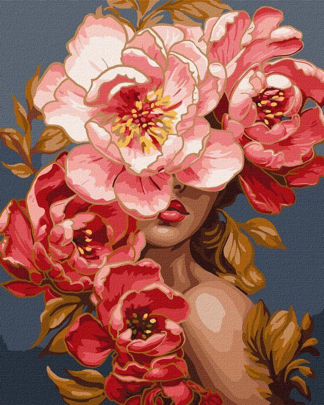 Картина за номерами Ідейка Квітуча грація ©victoria_art___ (KHO8433) 40 х 50 см