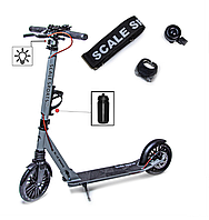 Самокат двухколесный Scale Sports SS-23 дисковый тормоз, Led-фонарик,7+