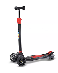 Самокат Scooter 1620 складаний з колесами, що світяться. Червоний