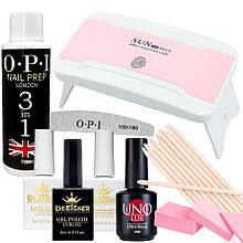 Манікюрний стартовий набір із лампою SUN 11 Plus (60 Вт.) AS-2