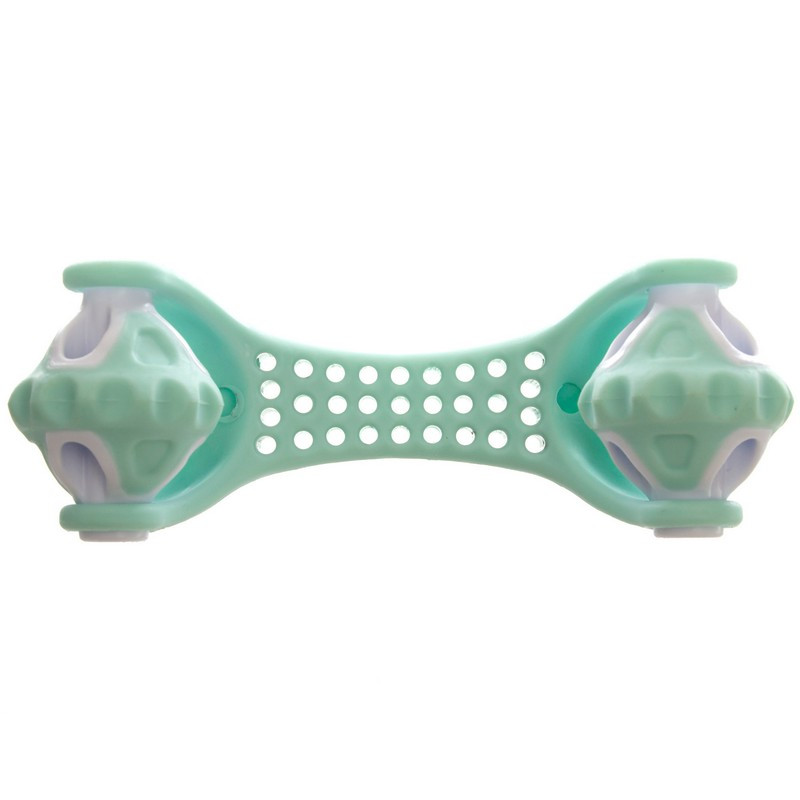 Двох роликовий масажер SP-Sport Massager Roller FHAVK FI-1532 20 см. Зелений, фото 1