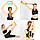 Кільце тренажер коло для йоги YOGA HOOP Zelart 12.5 см для розтяжки, фото 10
