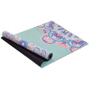 Килимок для йоги Record 183x61x0,3см для занять фітнесом та йогою стійкий до зносу