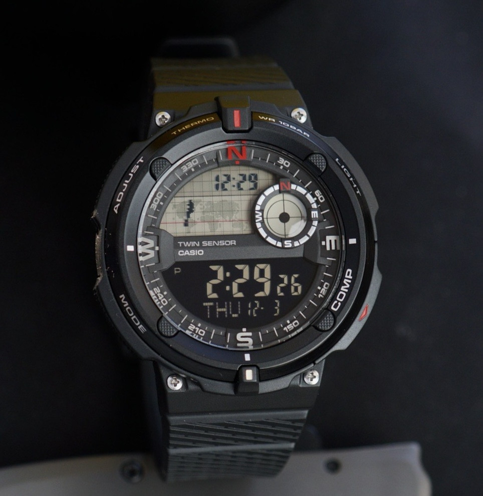 Casio OutGear Twin Sensor SGW-600H-1BCF
