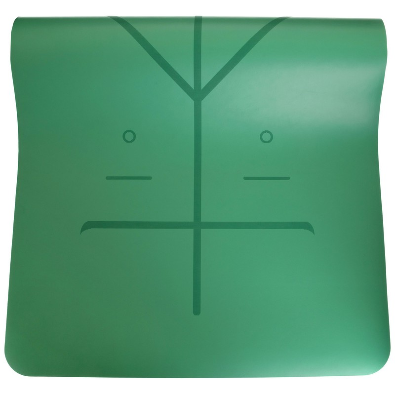 Килимок для йоги Record 183x68x0,5см для занять фітнесом та йогою з розміткою