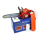 Потужна надійна професійна ланцюгова бензопила Husqvarna 142USA 1,9 кВт шина 38см 13000 об/хв автоматичне змащення ланцюга, фото 2