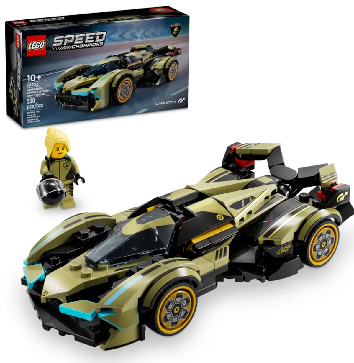 Конструктор Лего Чемпіони швидкості Суперкар Ламба Lego S. Champions Lamba Lambo V12 76923