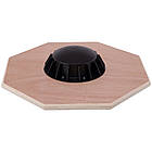 Диск балансувальний Zelart 39,5 см з дерева не ковзаючий для тренування рівноваги, фото 5