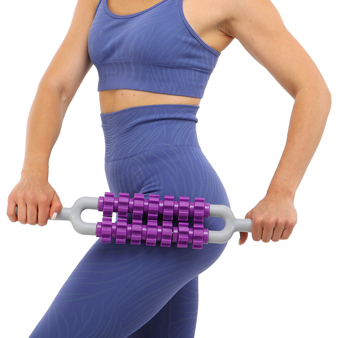 Масажер роликовий Massager Bar SP-Sport ручний 14 масажерів, фото 1