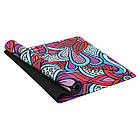 Килимок для йоги Record 183x61x0,3см для занять фітнесом та йогою стійкий до зносу, фото 2