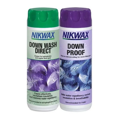 Набор Nikwax Twin Down Wash Direct 300ml + Down Proof 300ml, фото 1