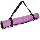 Килимок для йоги Record 183x68x0,5см для занять фітнесом та йогою з розміткою, фото 10