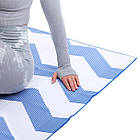 Рушник килимок для йоги YOGA TOWEL 4Monster 1,86x0,75м мікрофібра, фото 10