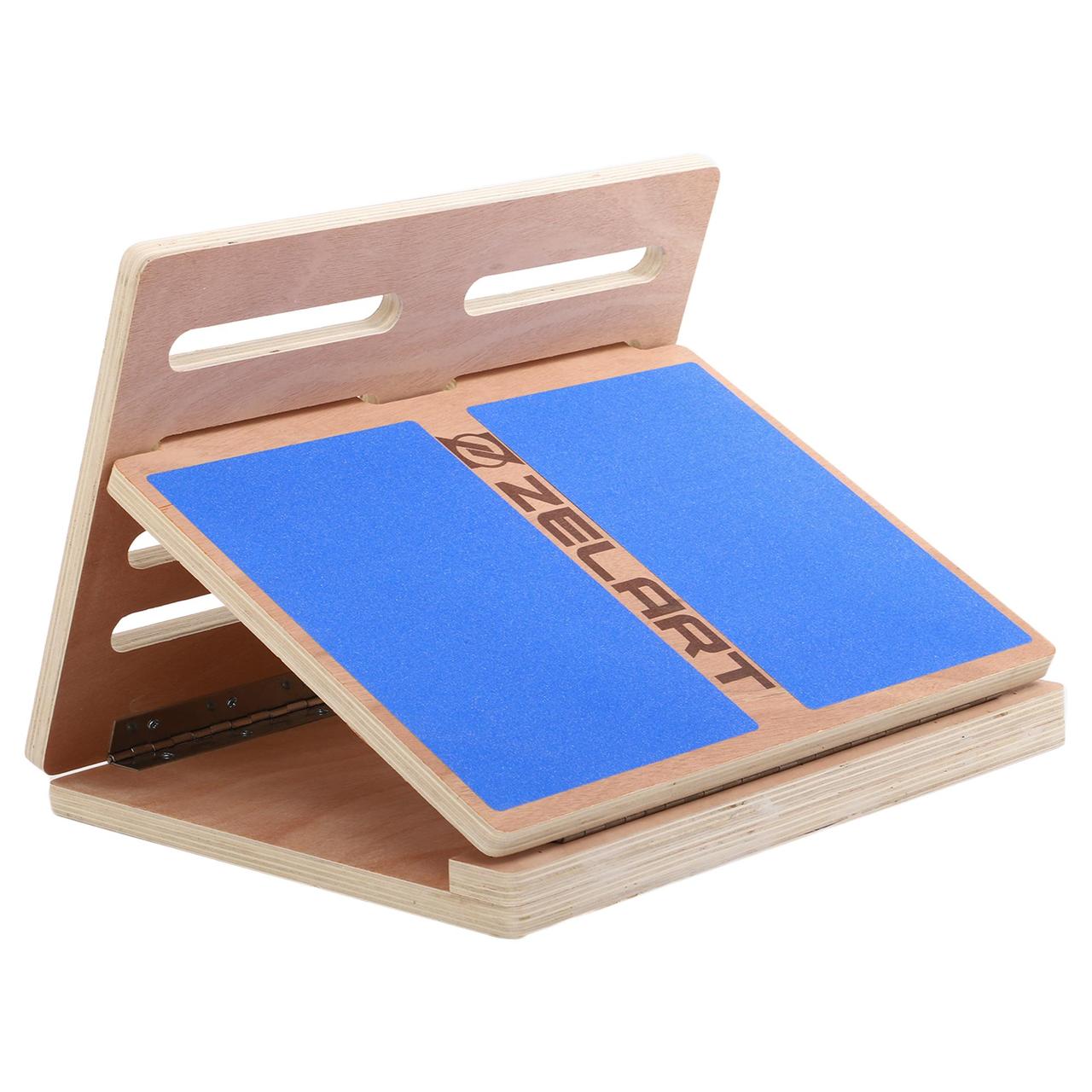 Дошка для розтяжки Zelart Slant Board дерев'яна для розтяжки стопи, фото 1