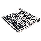 Килимок для йоги замшевий Record 183x61x0,3см двошаровий з фіксуючим ременем у комплекті, фото 5