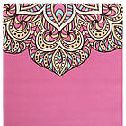 Килимок для йоги замшевий Record 183x61x0,3см компактний з фіксуючим ременем у комплекті, фото 4