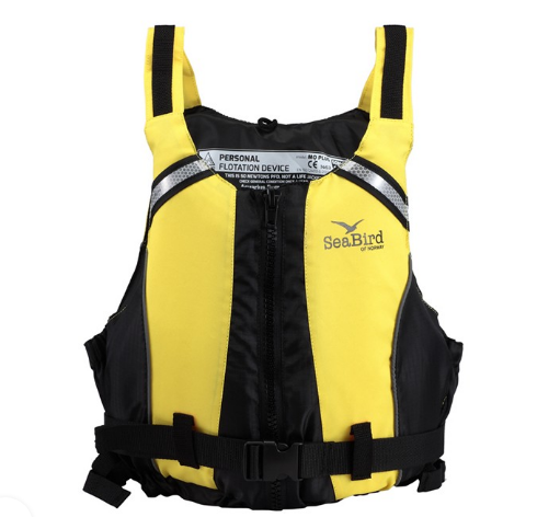 Рятувальний жилет на воді SeaBird Plus Vest страхувальні жилети для туризму, спорту, риболовлі XXL жовтий, фото 1