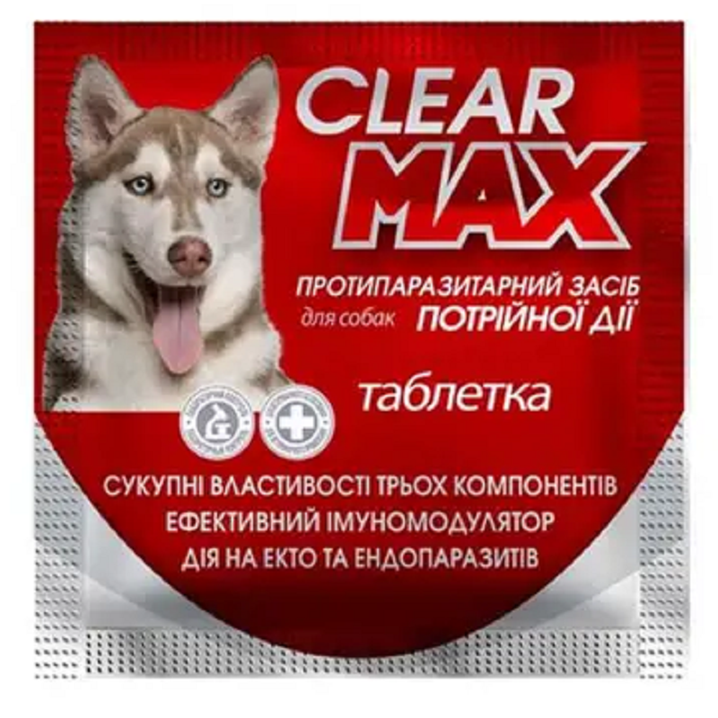 Clear Max антигельмінтик для собак No1 OLKAR