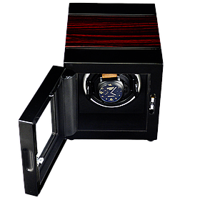Унікальна  скринька для годинника з автопідзаводом Тайммувер для 1-го годинника з дерева