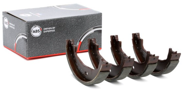 Колодки ручника БМВ E46, E81, E85, E87, E90, E91, E92, E93, F20, F21, F30, F35, F80, F31 ABS 9069, фото 1