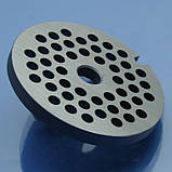 Решітка м'ясорубки Braun Power Plus G1300, G1500, G3000, G1100 котлетна 4мм нержавійка, фото 2