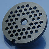 Решітка м'ясорубки Braun Power Plus G1300, G1500, G3000, G1100 котлетна 4мм нержавійка, фото 3