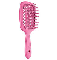 Щітка для волосся Janeke Small Superbrush With Soft Moulded Tips, рожева (83SP234FFL)